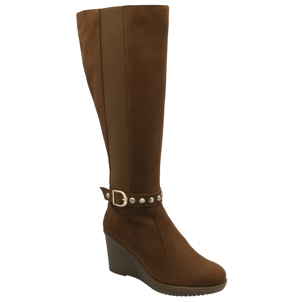 Ravel Arkle Tan Knee Length Boot