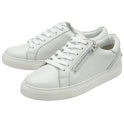 Ravel Gage White Zip Trainers